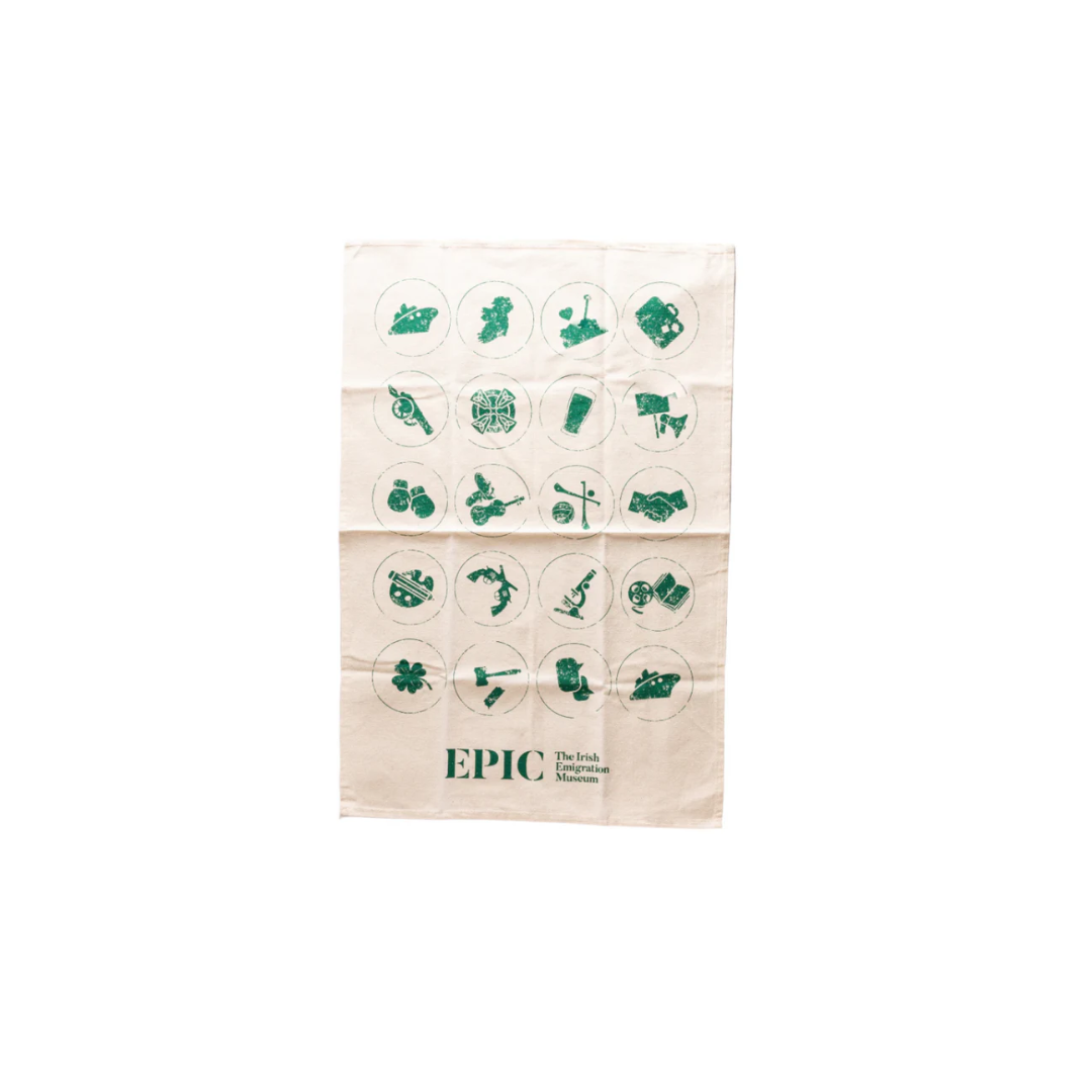 EPIC Symbols Cotton Tea Towel