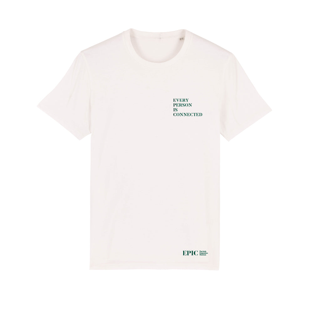 Every Person Is Connected T-Shirt -Cream