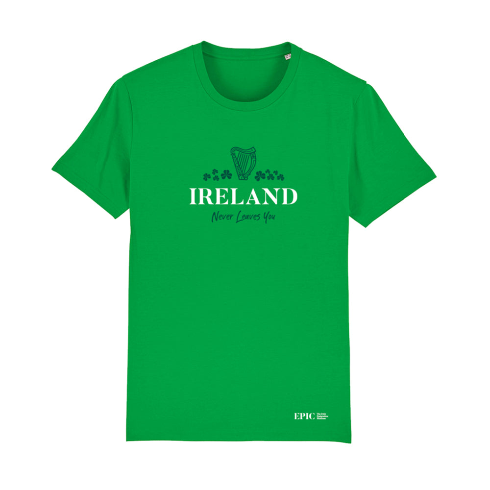 Ireland Never Leaves You T-Shirt - Spring Green