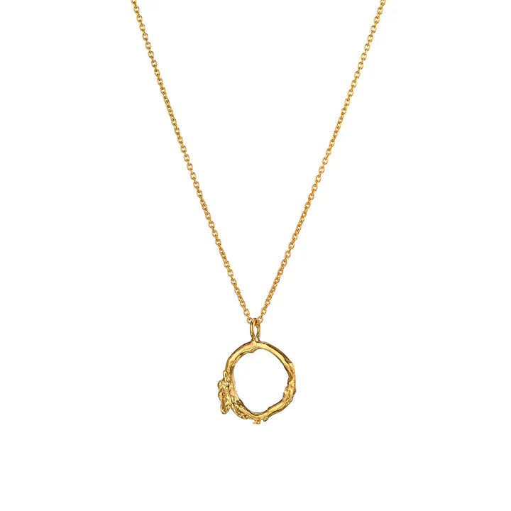Gold Vermeil Irish Shrubbery Necklace LOJ/LJIRISHGVN