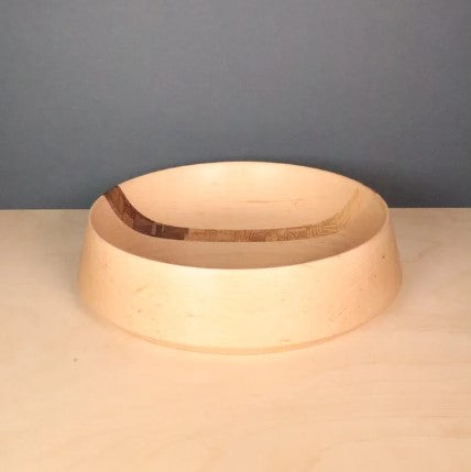 Maple Bowl with Gradient Stripe