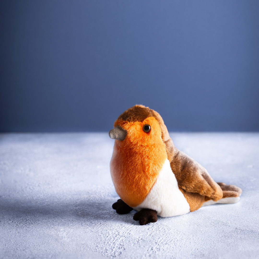 MF Robin 8in Aurora Soft Toy