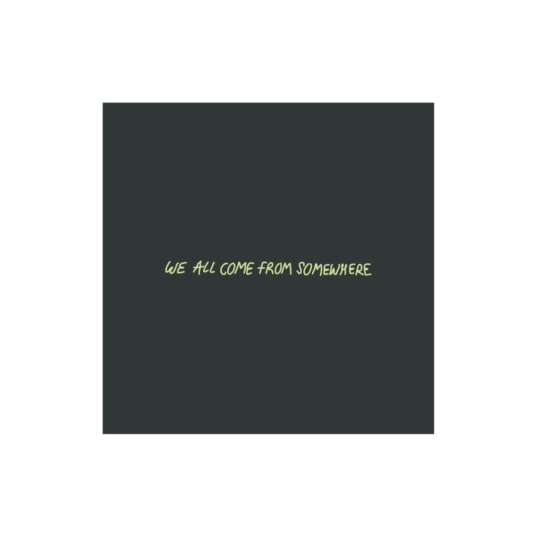 We All Come From Somewhere Sweatshirt - Dark Heather