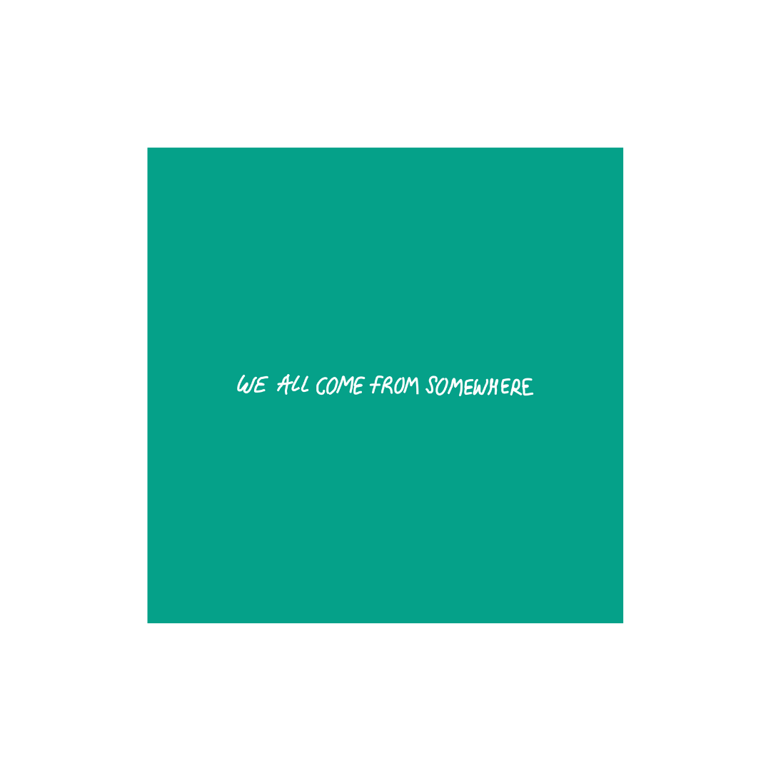 We All Come From Somewhere T-Shirt Kids - Go Green