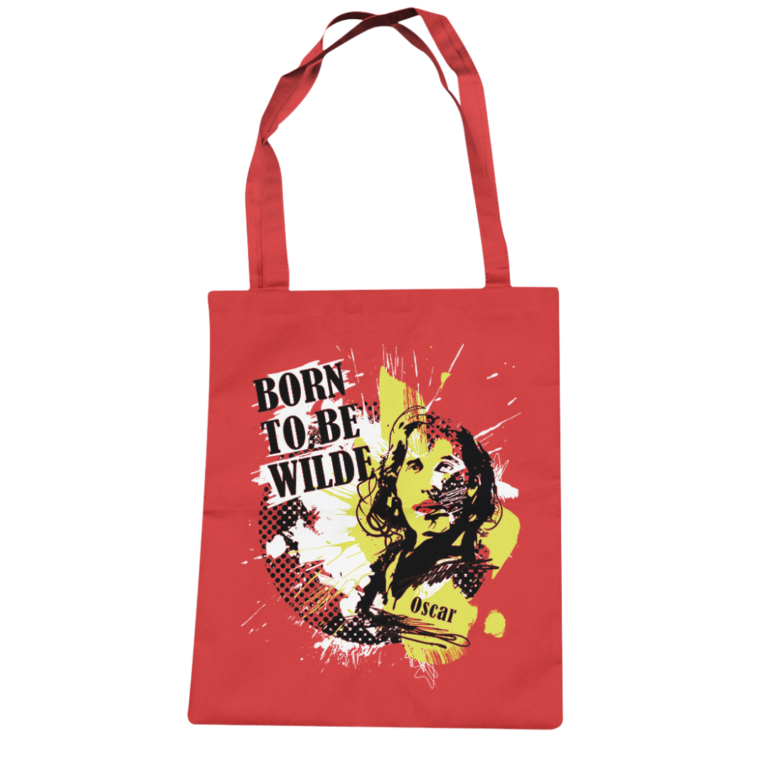 Oscar Wilde Tote Bag “Born to be Wilde”