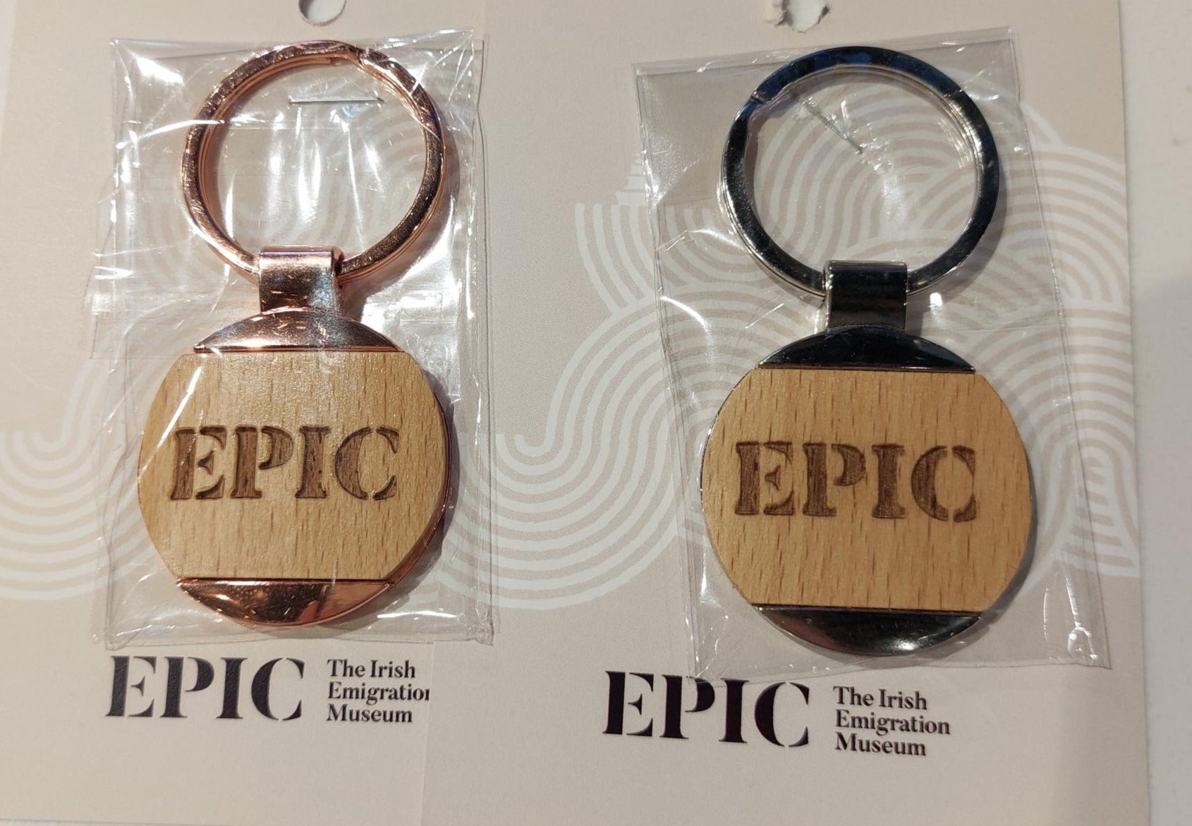 EPIC Wooden Keyring Circular