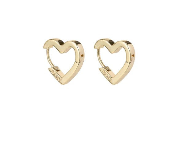 Not Yer Average Heart Hoops - Gold