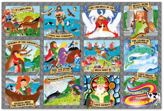 Irish Mythological 200 Piece Jigsaw Puzzle
