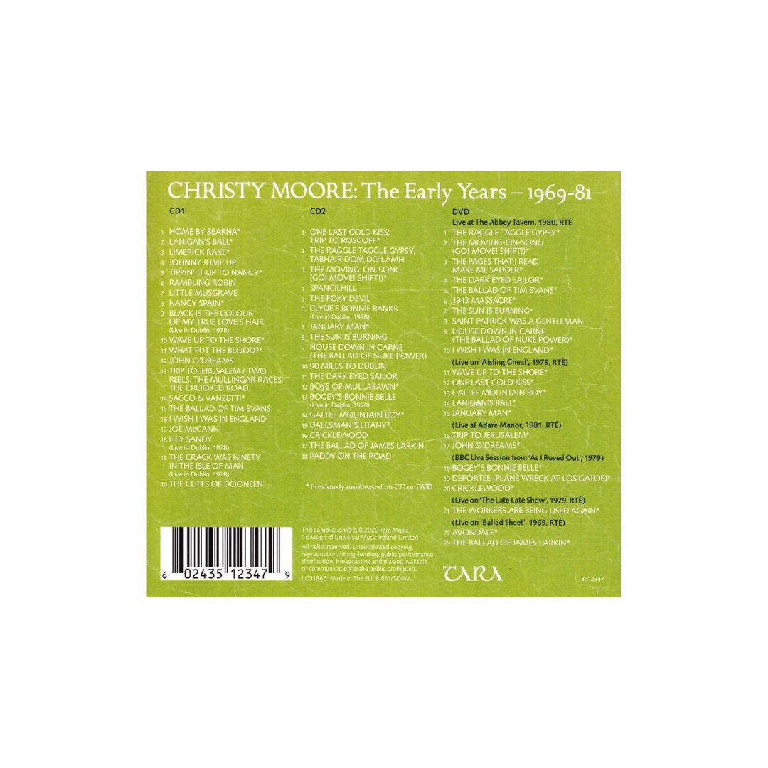 Christy Moore The Early Years: 1969-81