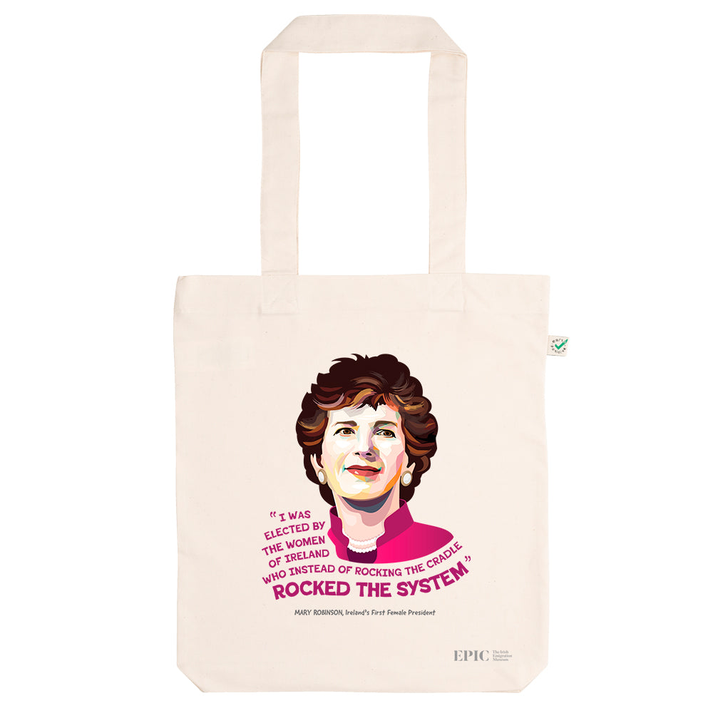 Mary Robinson Tote Bag