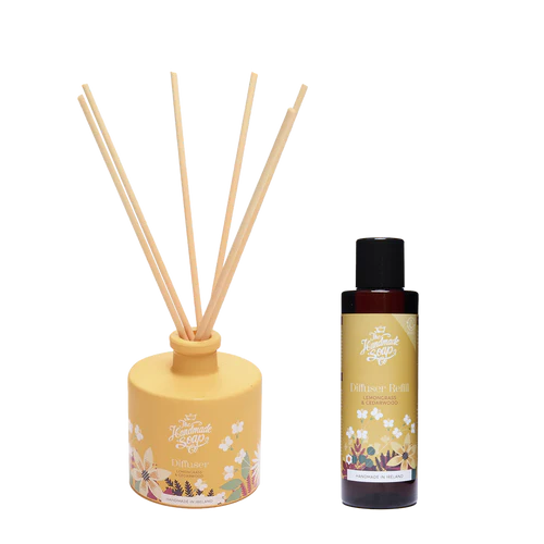 Candle & Diffuser Set Lemongrass & Cedarwood