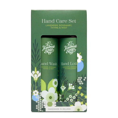 Hand Wash & Hand lotion Duo Lavender, Rosemary, Thyme & Mint Gift Set