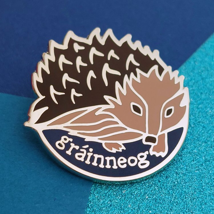 Gráinneog - Hedgehog Pin
