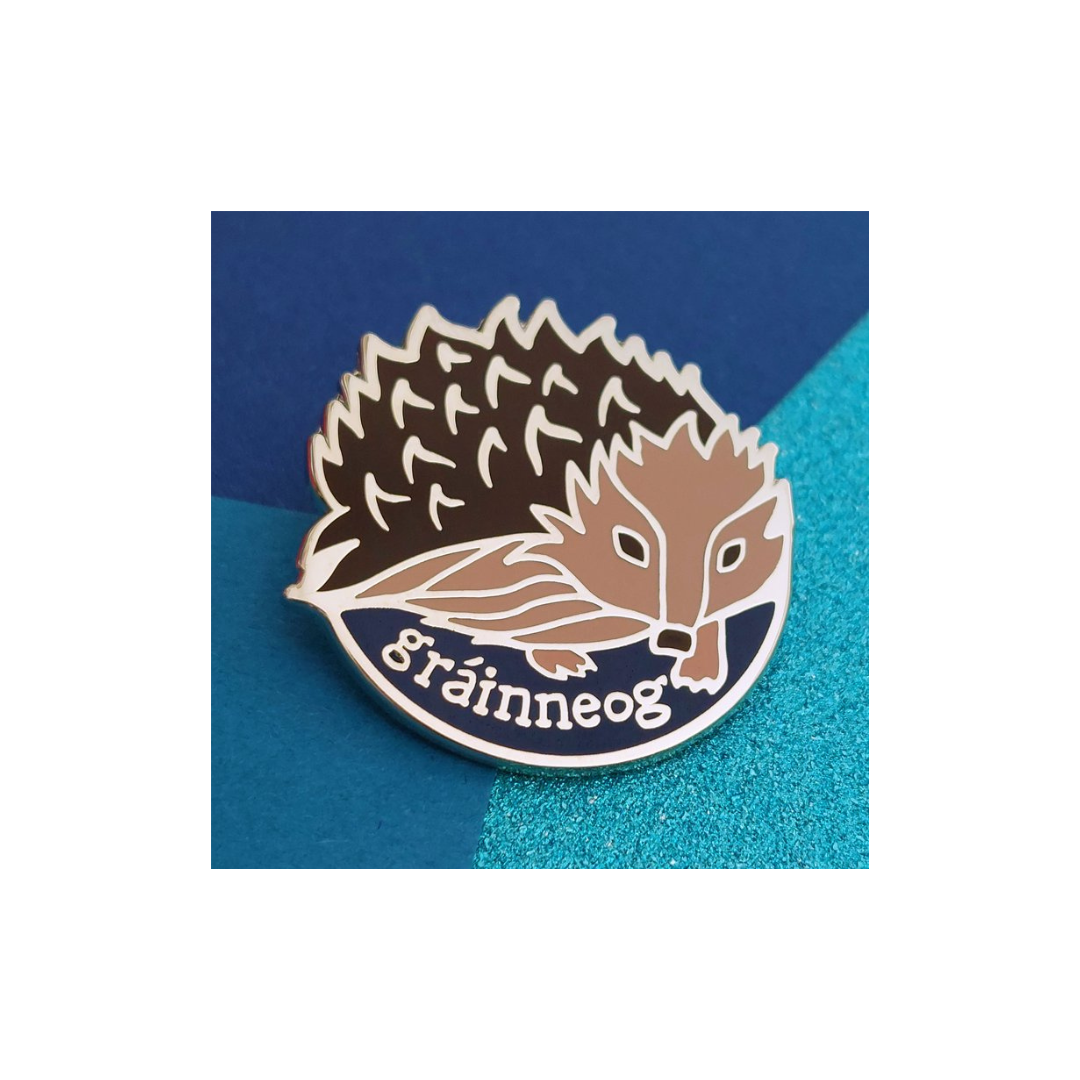 Gráinneog - Hedgehog Pin