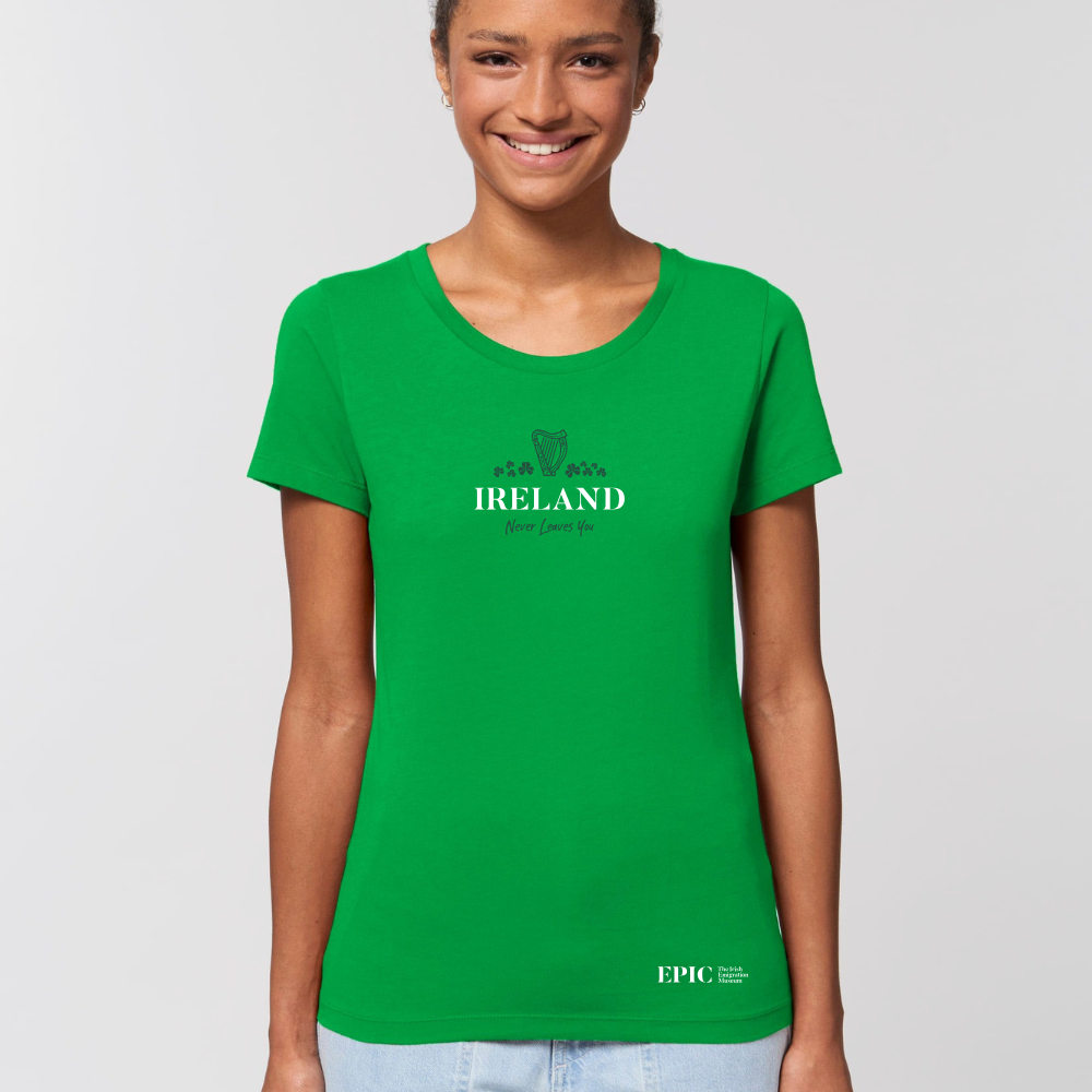 Ireland Never Leaves You T-Shirt - Spring Green