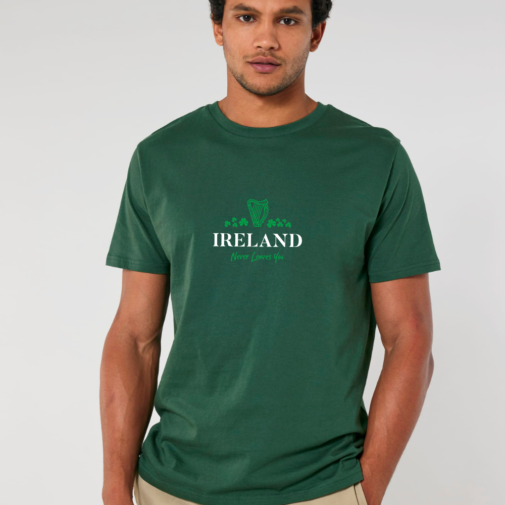 Ireland Never Leaves You T-Shirt - Bottle Green