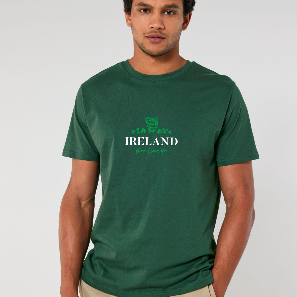 Ireland Never Leaves You T-Shirt - Spring Green