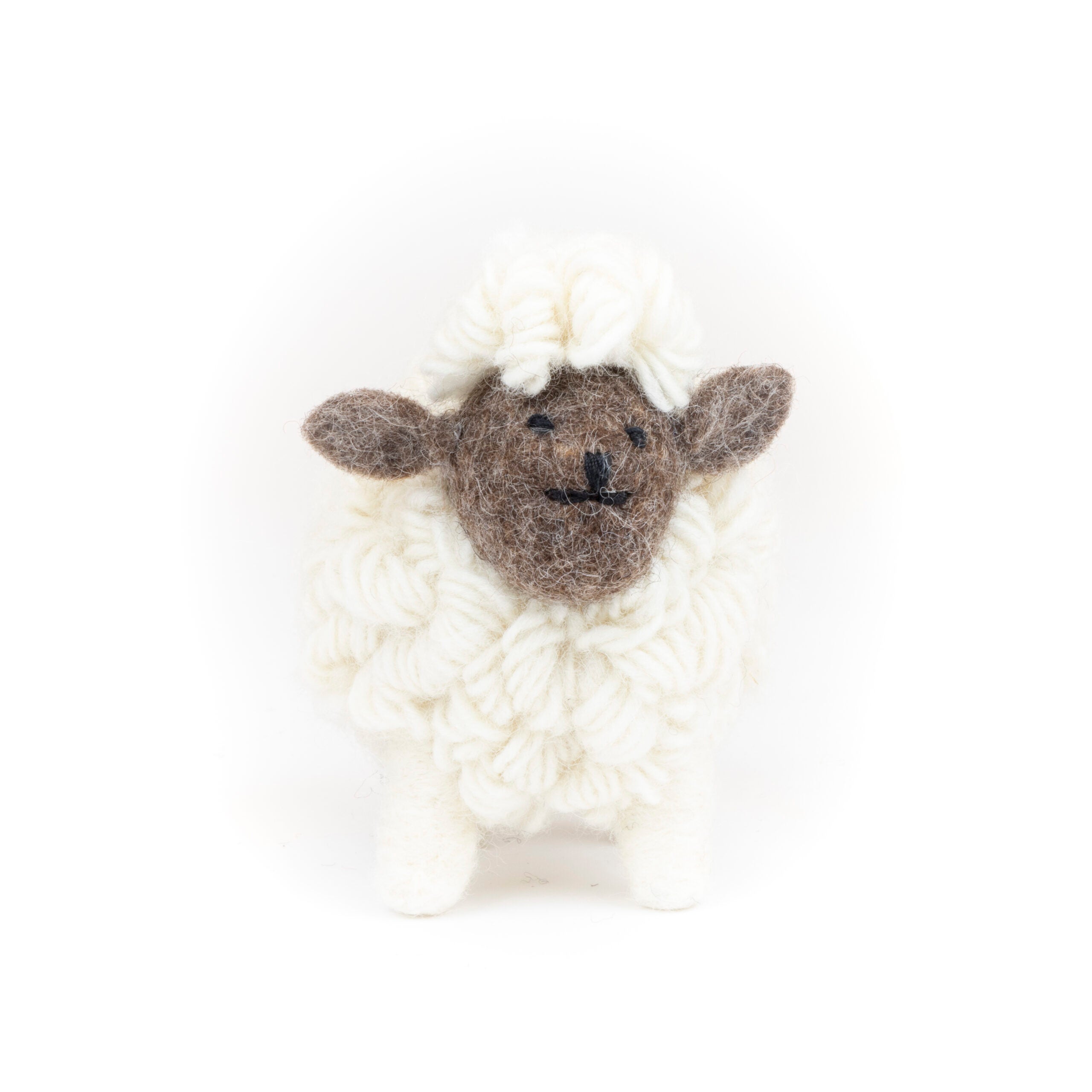 KW Sheep Medium White/Brown Face