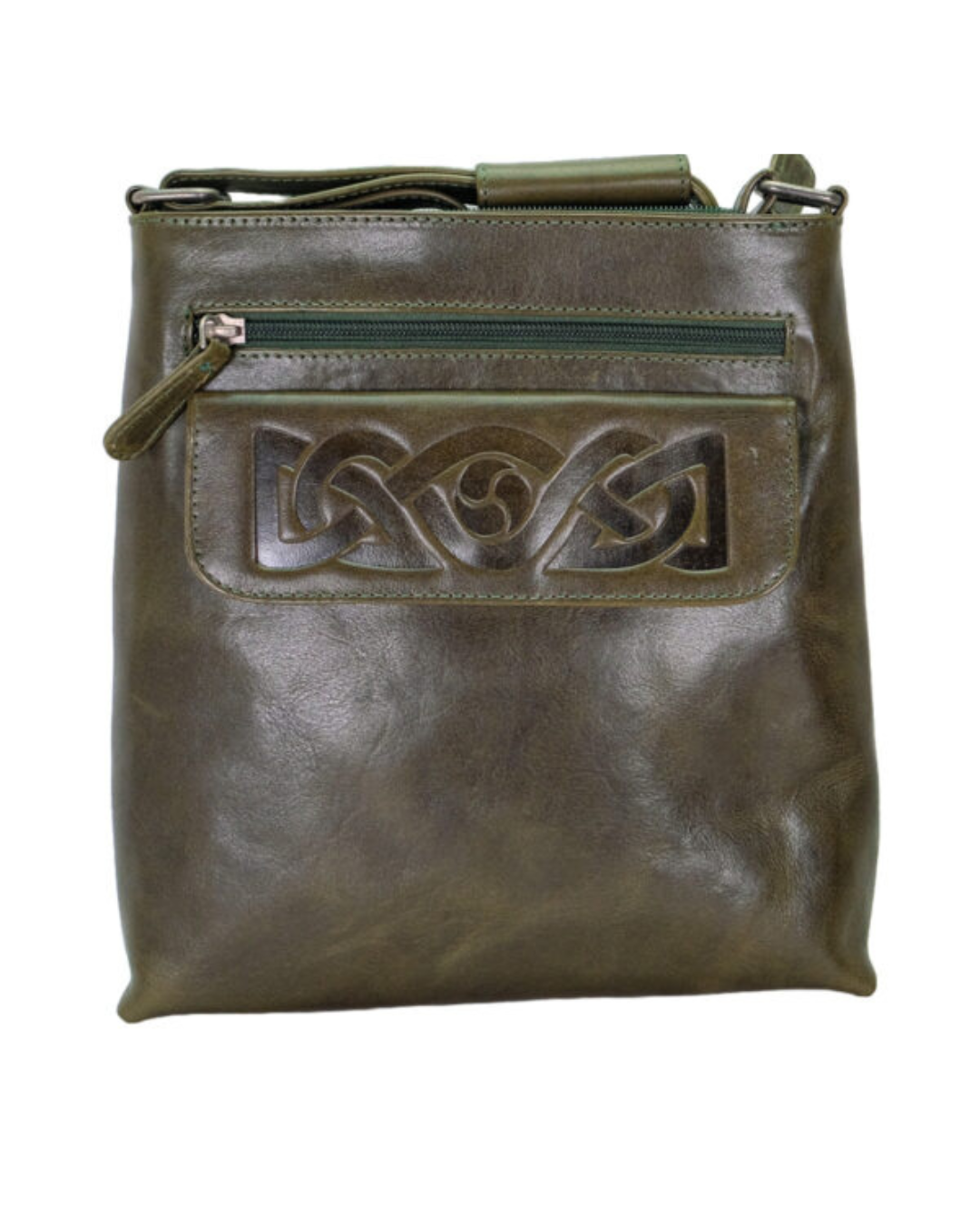 12001 GRN, Mary Leather Bag GRN