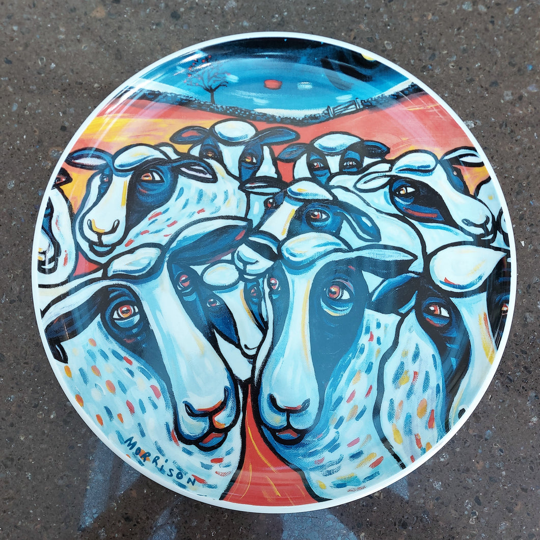 Morrison's Ireland Large Plate The Mob