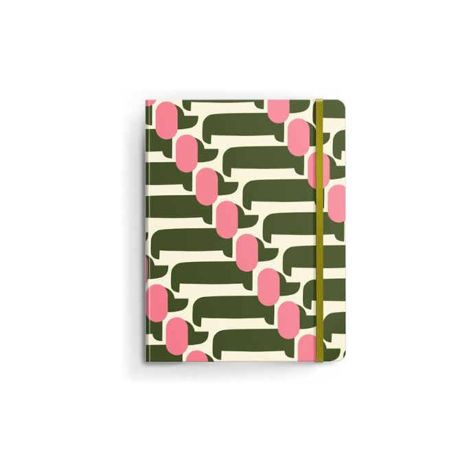 ORLA KIELY A5 NOTEBOOK DOG SHOW