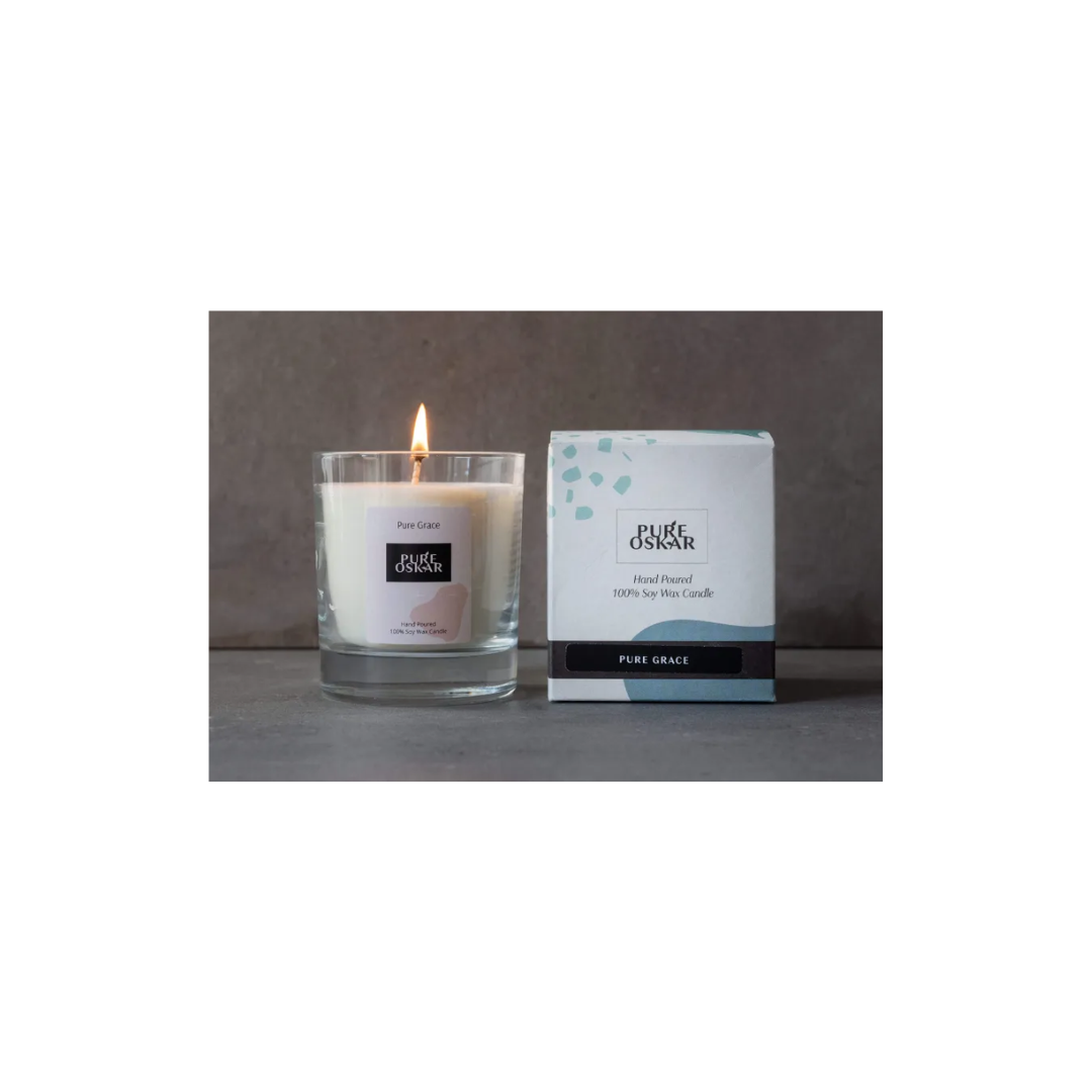 Pure Grace 100% Soy Wax Candle