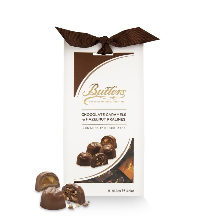 170g Milk Chocolate Caramel & Pralines (17 chocolates)