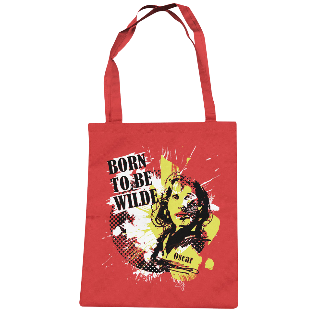 Oscar Wilde Tote Bag  “Born to be Wilde”