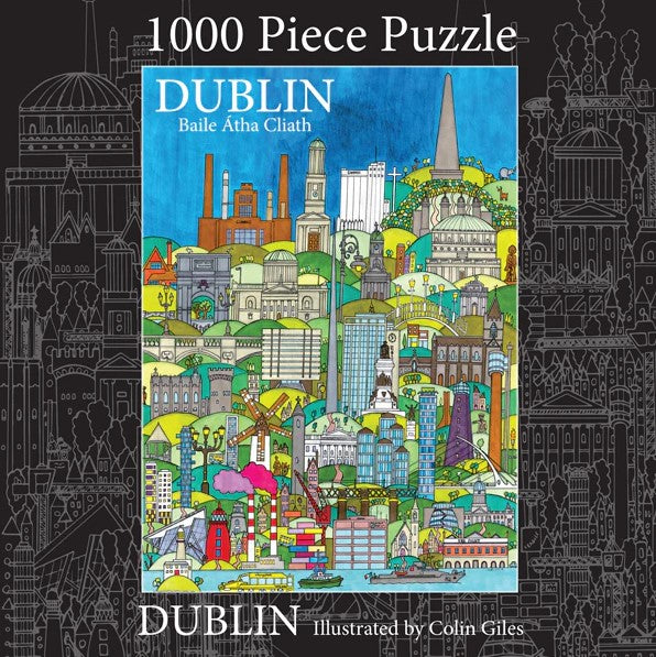 Jigsaw Dublin 1000pc by Colin Giles