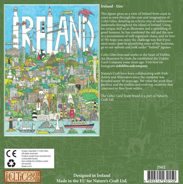 Jigsaw Ireland by Colin Giles