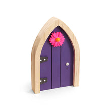 Load image into Gallery viewer, Irish Fairy Door - Purple
