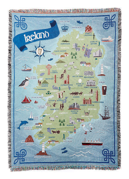 Wrap Yourself Up In Ireland - Throw