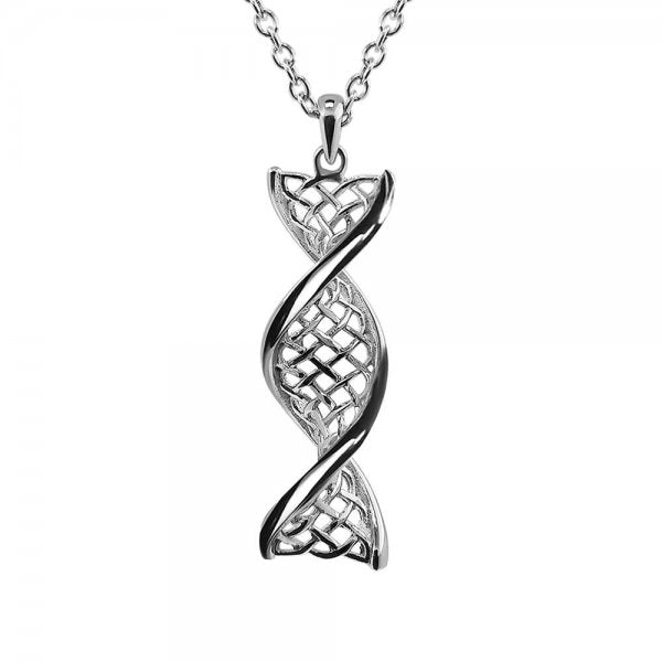 Sterling Silver Knotwork Necklace
