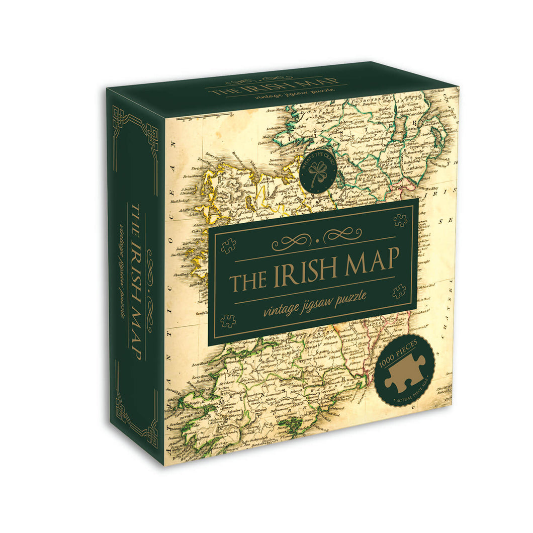 The Irish Map 1000 Piece Jigsaw Puzzle