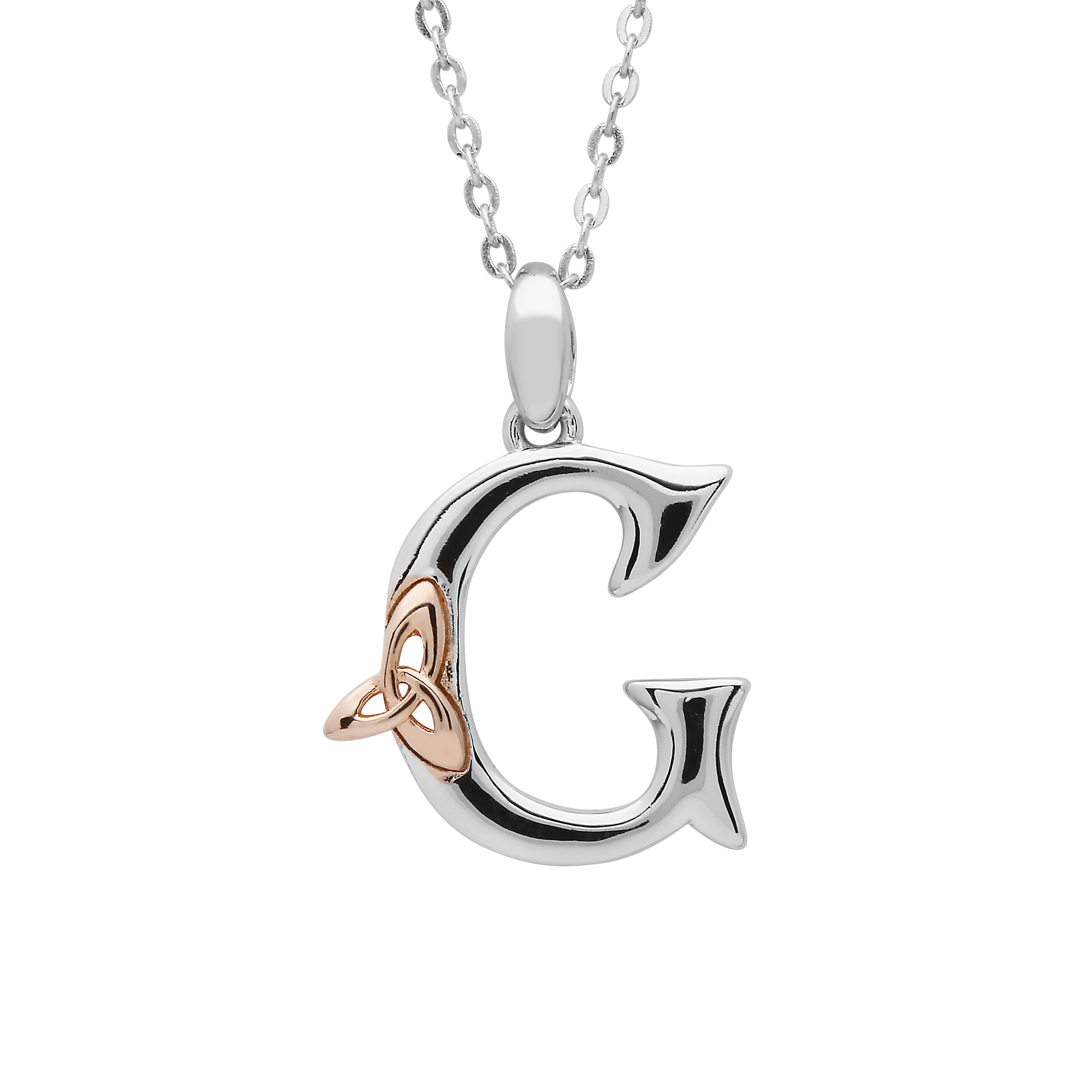 Sterling Silver Celtic Initials