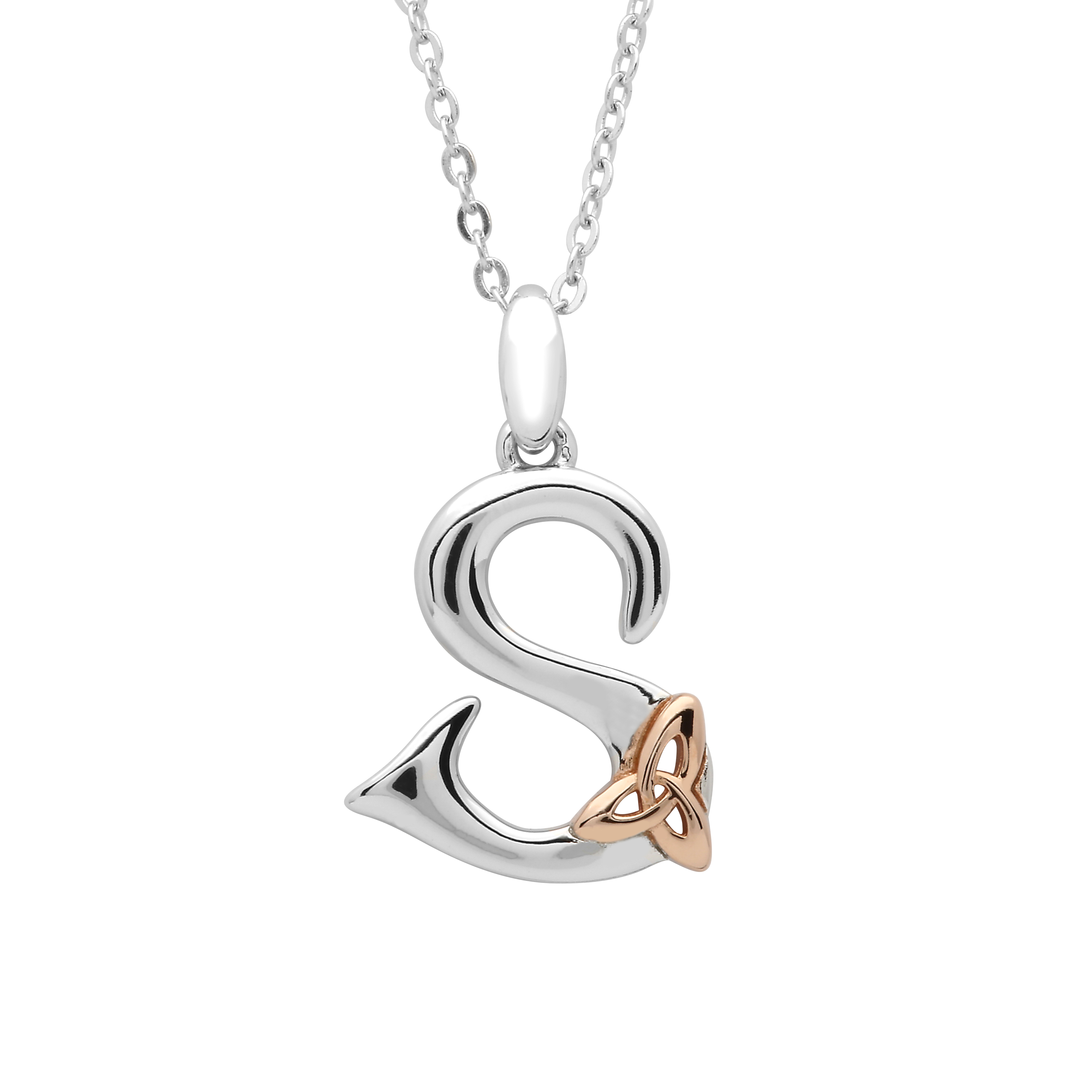 Sterling Silver Celtic Initials
