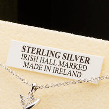 Load image into Gallery viewer, Sterling Silver Claddagh Necklace

