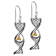 Load image into Gallery viewer, Sterling Silver Trinity Knot Earrings
