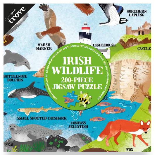 Irish Wildlife 200 Piece Jigsaw Puzzle